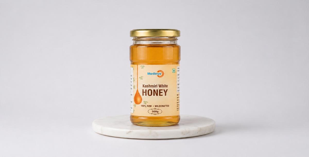 Medinye Kashmiri White Honey