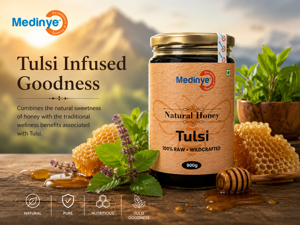 Medinye Tulsi Honey
