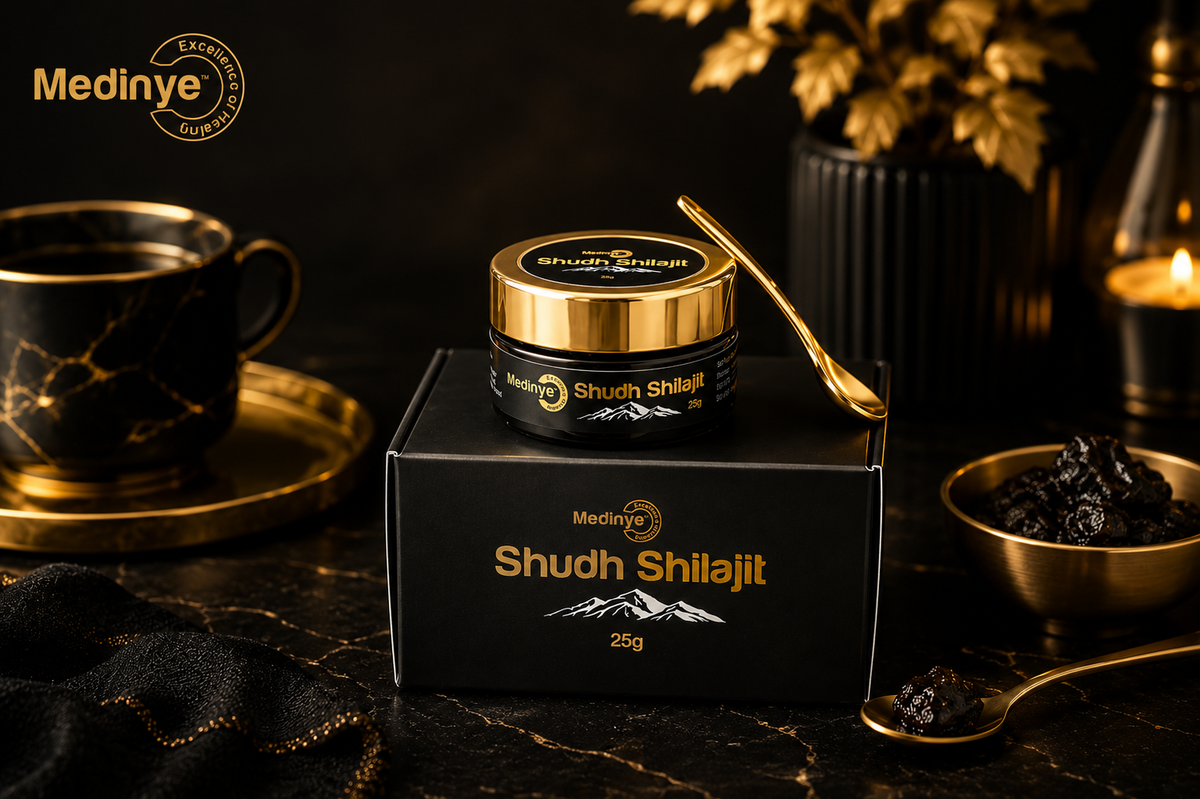 Medinye Shudh Shilajit Resin