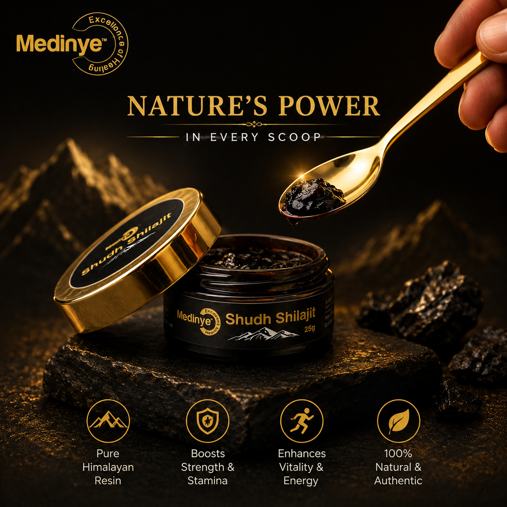 Medinye Shudh Shilajit Resin