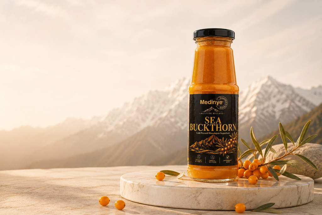 Medinye Sea Buckthorn Pulp – 300ml