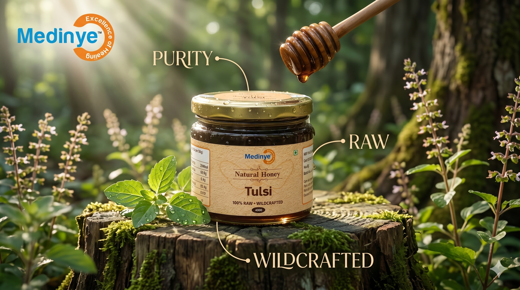 Medinye Tulsi Honey