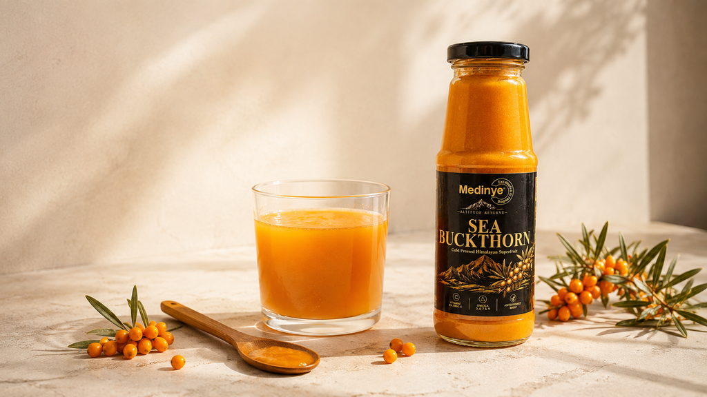 Medinye Sea Buckthorn Pulp – 300ml
